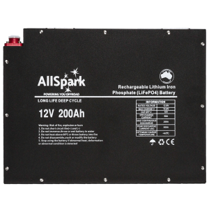 AllSpark Slimline 12V 200AH 200/500A Lithium Battery