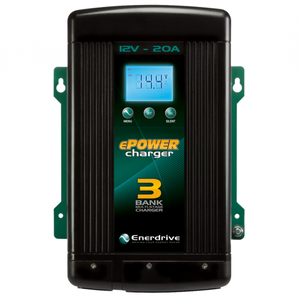 ENERDRIVE ePOWER 12V 20A BATTERY CHARGER at Signature Batteries