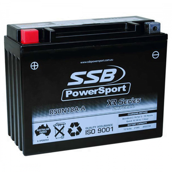 SSB R50N18A-A XR Series Motorcycle Battery