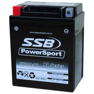 SSB RB14A-A2 XR Series Motorcycle Battery