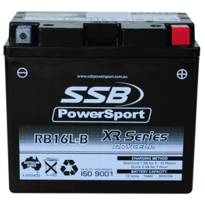 SSB RB16L-B XR Series Motorcycle Battery