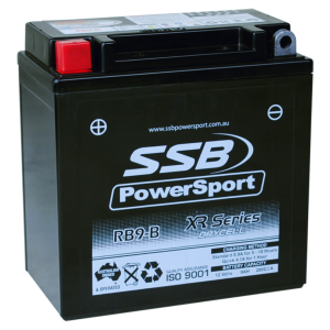 SSB RB9-B XR Series Motorcycle Battery