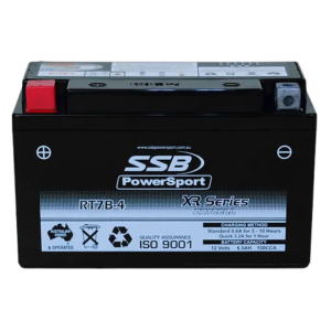 SSB RT7-B4 XR Series Motorcycle Battery