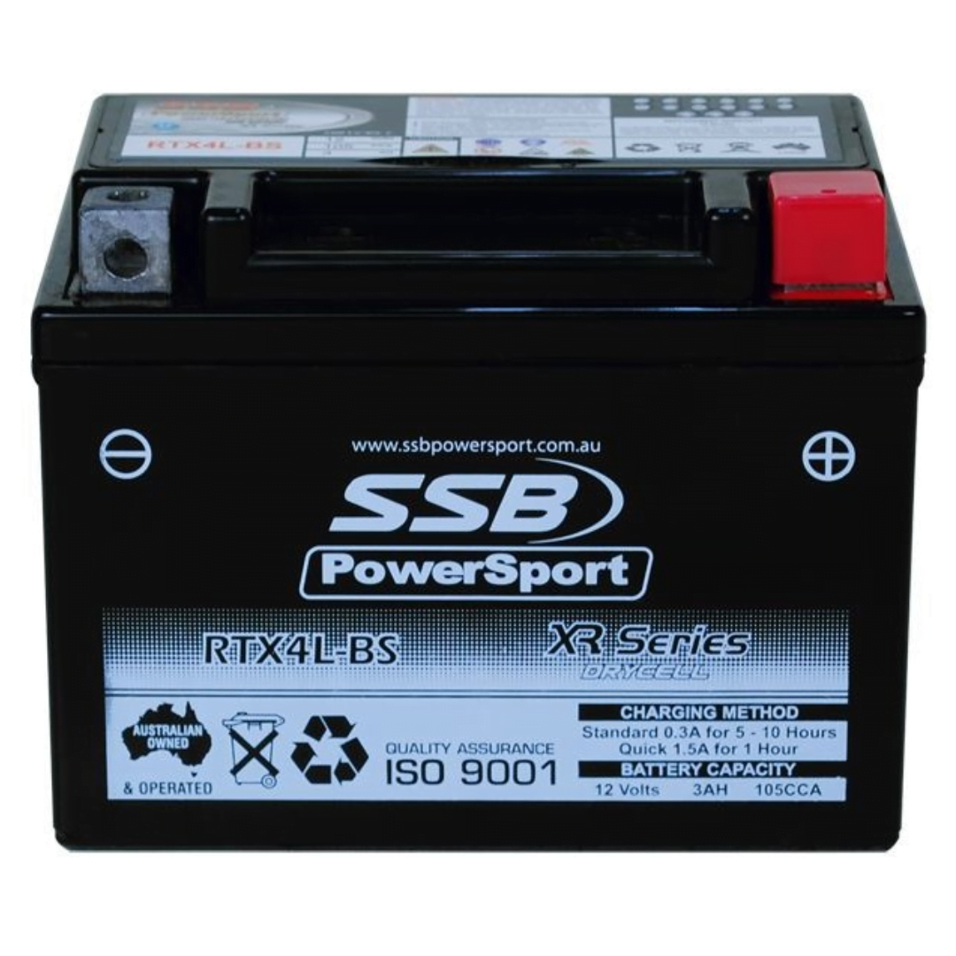 SSB RTX4L-BS at Signature Batteries