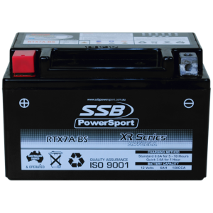 SSB RTX7A-BS XR Series Motorcycle Battery