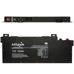 AllSpark Ultra Slimline 12V 100AH 200500A Lithium Battery