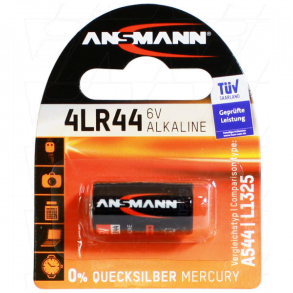 Ansmann 4LR44-BP1 Alkaline Batteries at Signature Batteries