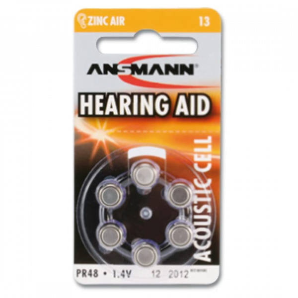 Ansmann AZA13 Hearing AID at Signature Batteries