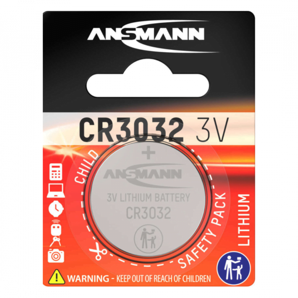 Ansmann CR3032-BP1 Lithium Coin Cell at Signature Batteries