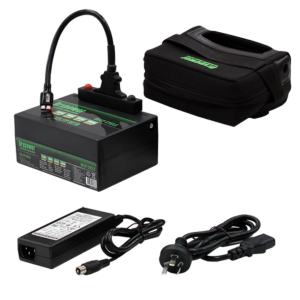 Drypower 12V Rechargeable 12LFP18TB Lithium Deep Cycle Battery with T-Bar and Lotus Charge Port