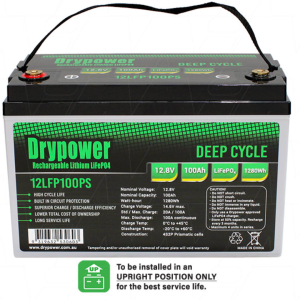 Drypower Lithium 12LFP100PS 12.8V Lithium Iron Battery