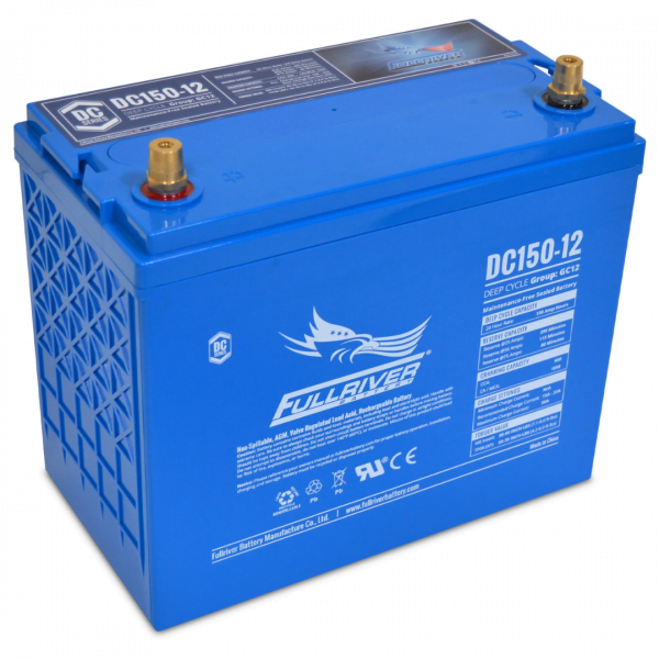 Full River DC150-12 Deep Cycle AGM Battery at Signature Batteries