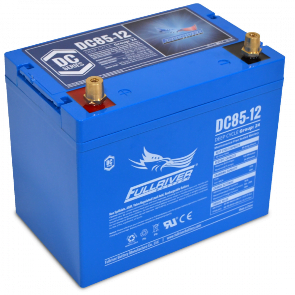 Full River DC85-12 Deep Cycle AGM Battery at Signature Batteries