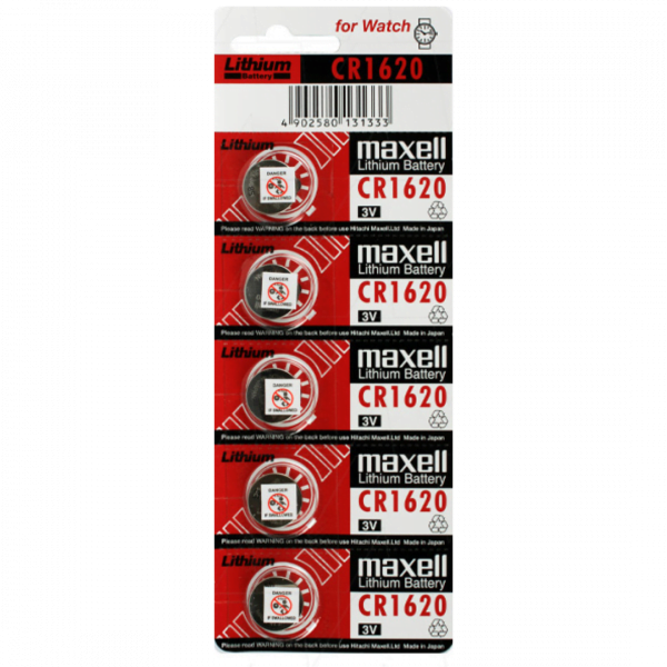 Maxell CR1620 Consumer 3V Lithium Battery at Signature Batteries