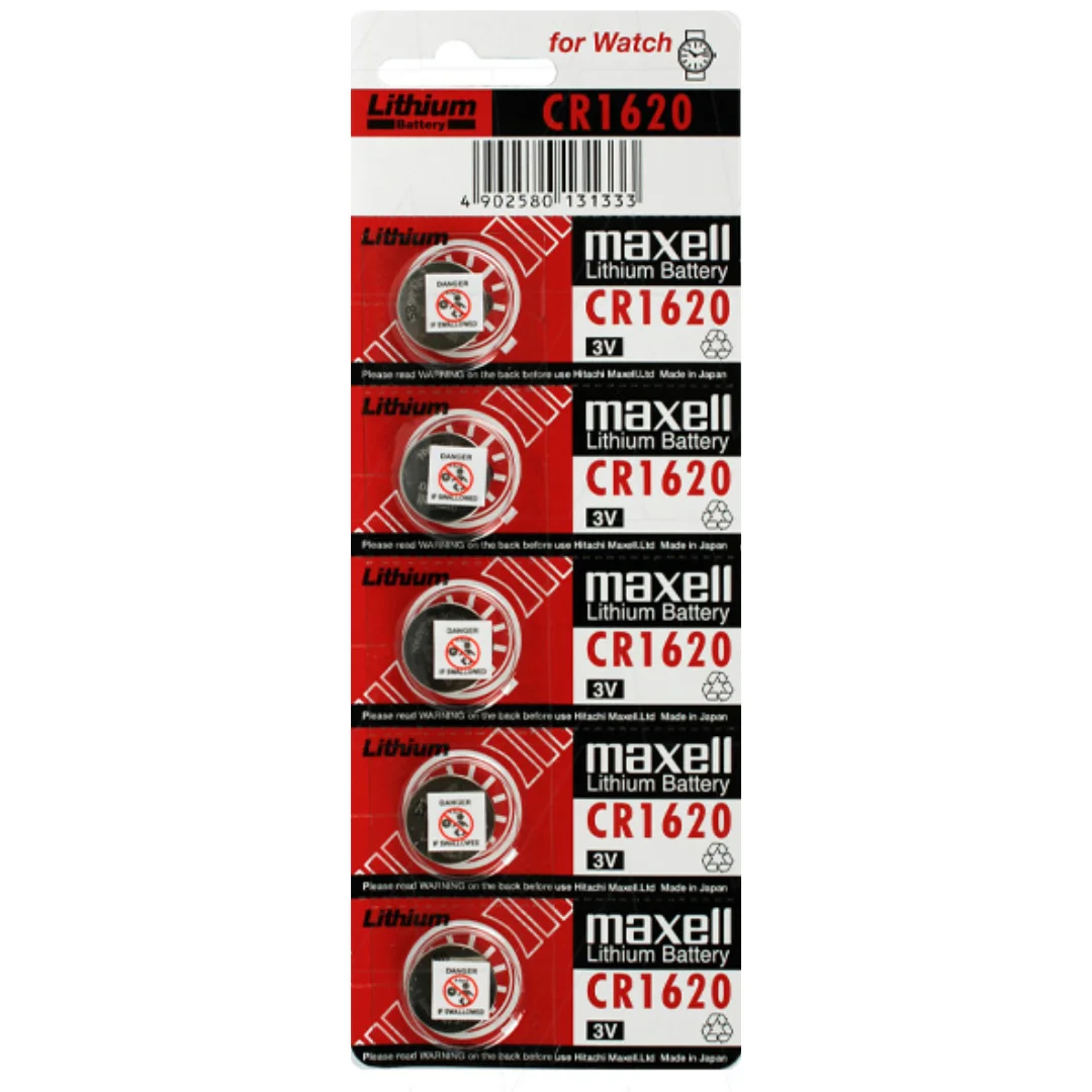 Maxell CR1620 Consumer 3V Lithium Battery at Signature Batteries