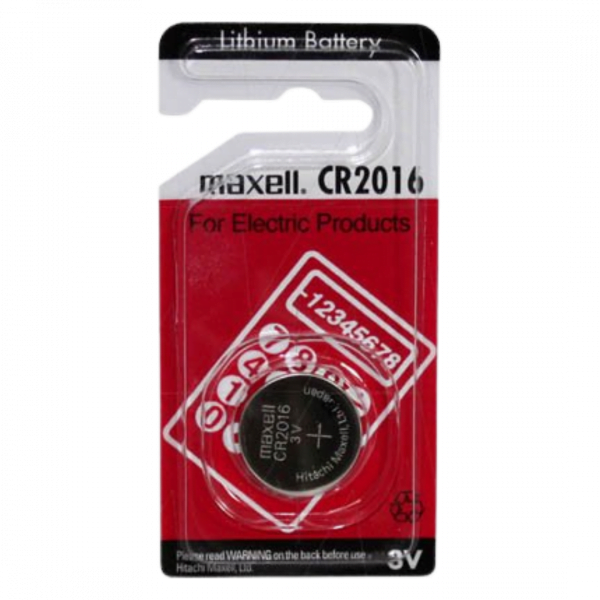 Maxell CR2016-BP1 Lithium Coin Cell at Signature Batteries