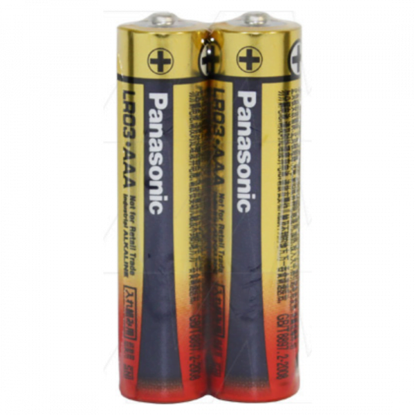 Panasonic LR03XW Industrial Grade AAA size Alkaline Battery at Signature Batteries