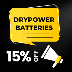 15% Off on Drypower Batteries