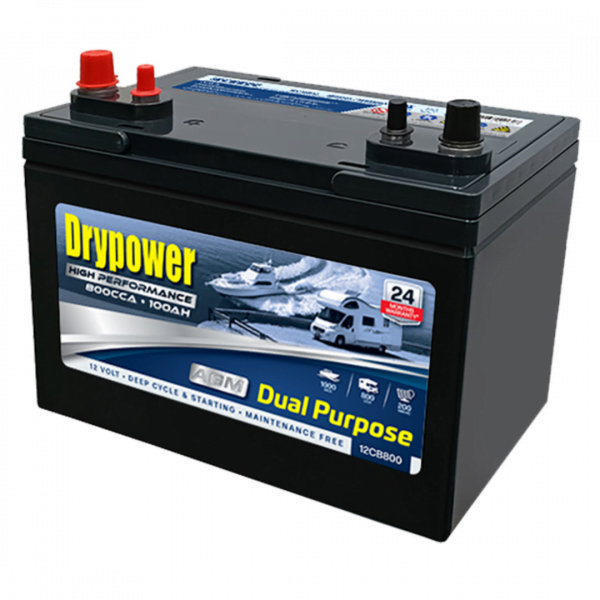 Drypower Dual Purpose marine battery 12CB800 (M31) at Signature Batteries