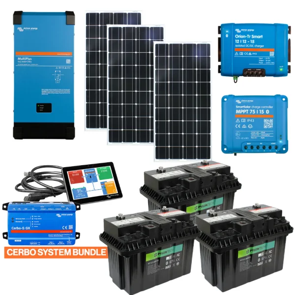 Complete Caravan & 4X4 Kit 300Ah Lithium LiFePO4 - Signature Batteries