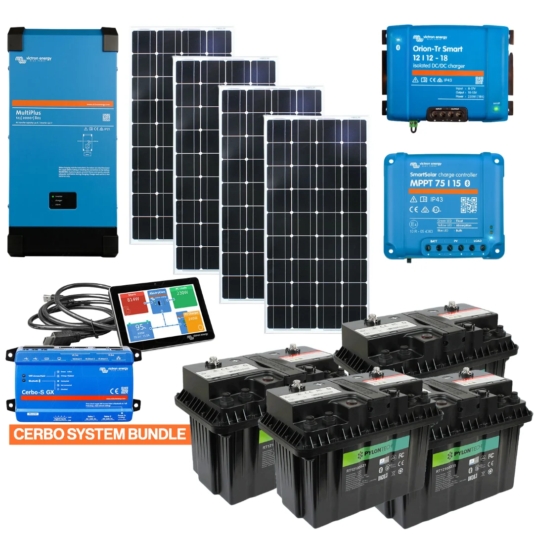 complete caravan & 4 x 4 Kit Tier 400Ah at Signature Batteries