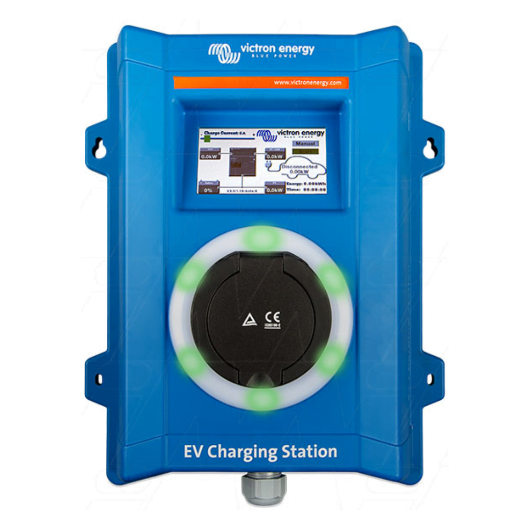 EV charging station Victron Energy 22kW 32A. 3-phase and single phase capable at Signature Batteries