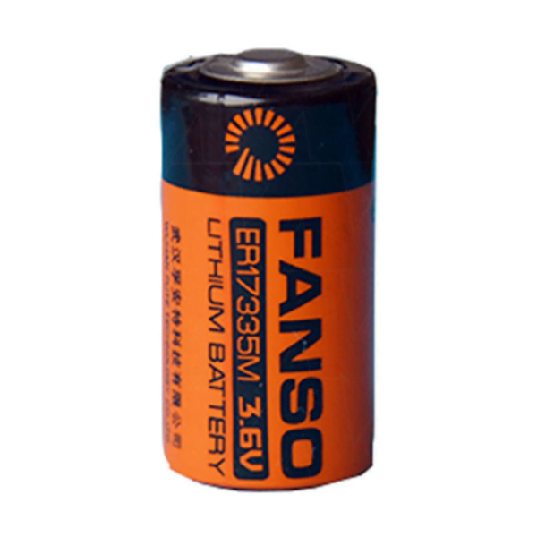 Fanso ER17335M 2/3A size 3.6V 1700mAh High Power Lithium Thionyl Chloride Battery - Spiral Wound Type at Signature Batteries