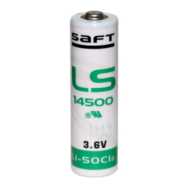 Saft LS14500 AA size 3.6V Lithium Thionyl Chloride Battery at Signature Batteries