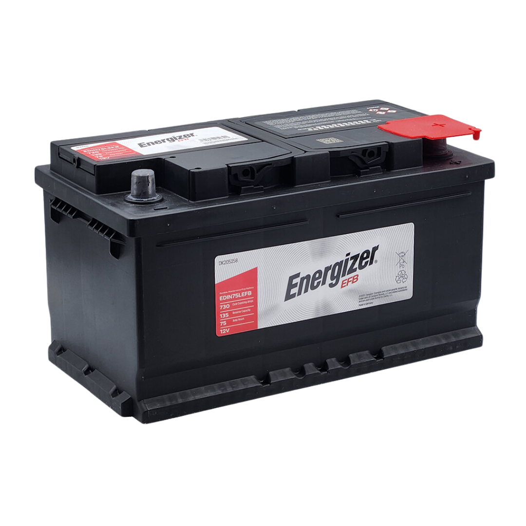 Energizer DIN75L EFB 730 CCA Battery